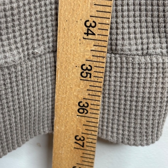 The Good Alma Waffle Cardigan XXXL Organic Cotton Hood Lounge Boho Portugal Cozy - Picture 11 of 14